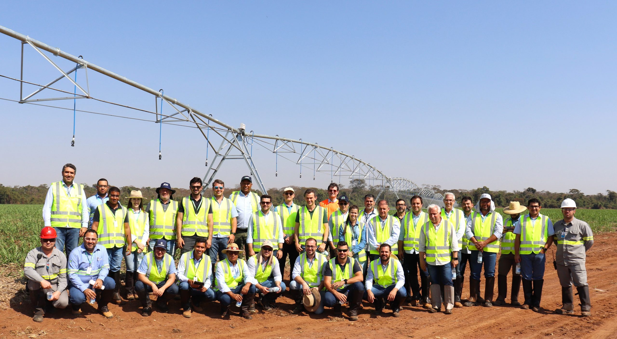 Projeto piloto de irrigação prevê aumento de até 50% na produção anual de cana-de-açúcar