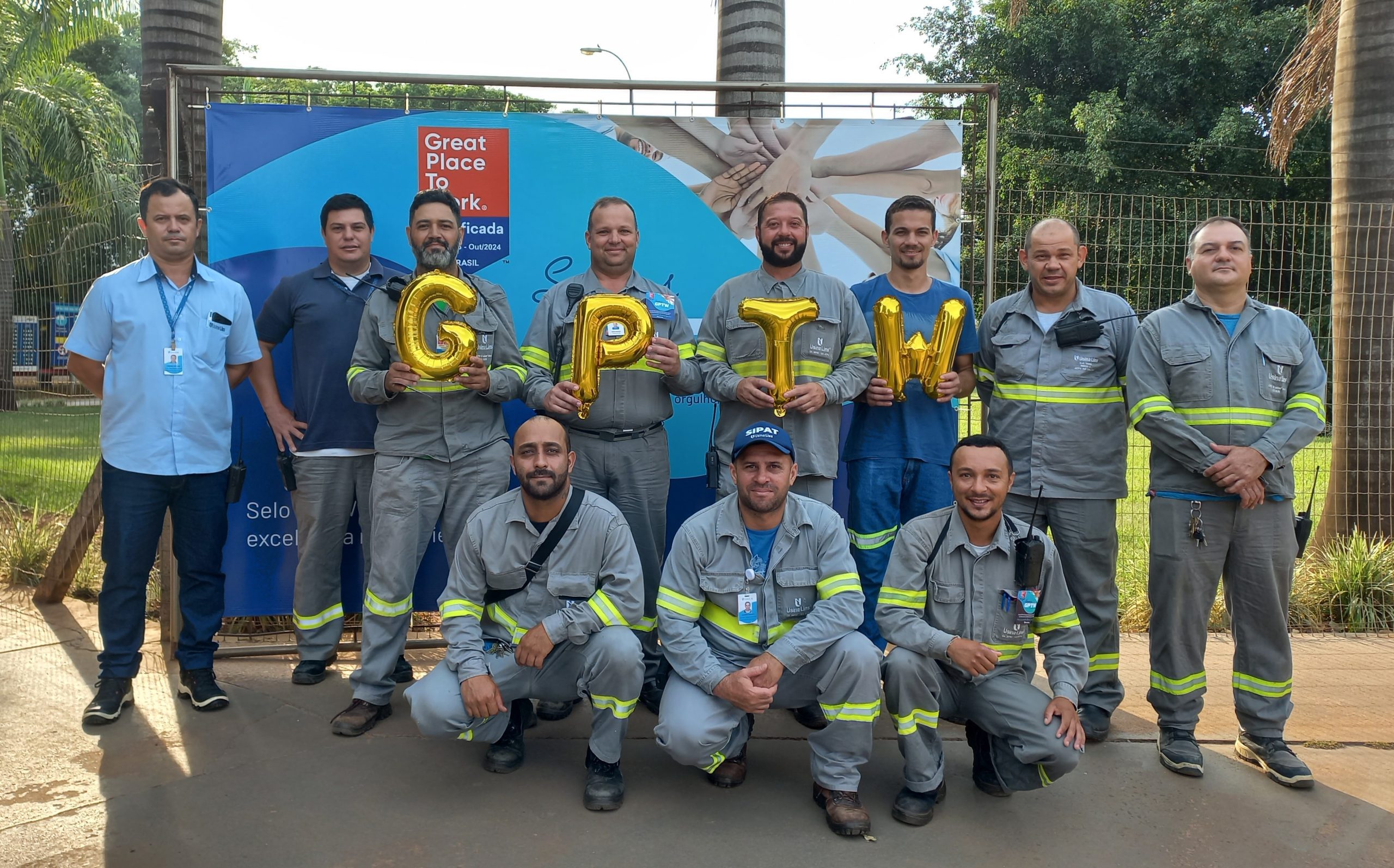 Usina Lins conquista selo GPTW: Compromisso com a Excelência no Ambiente de Trabalho